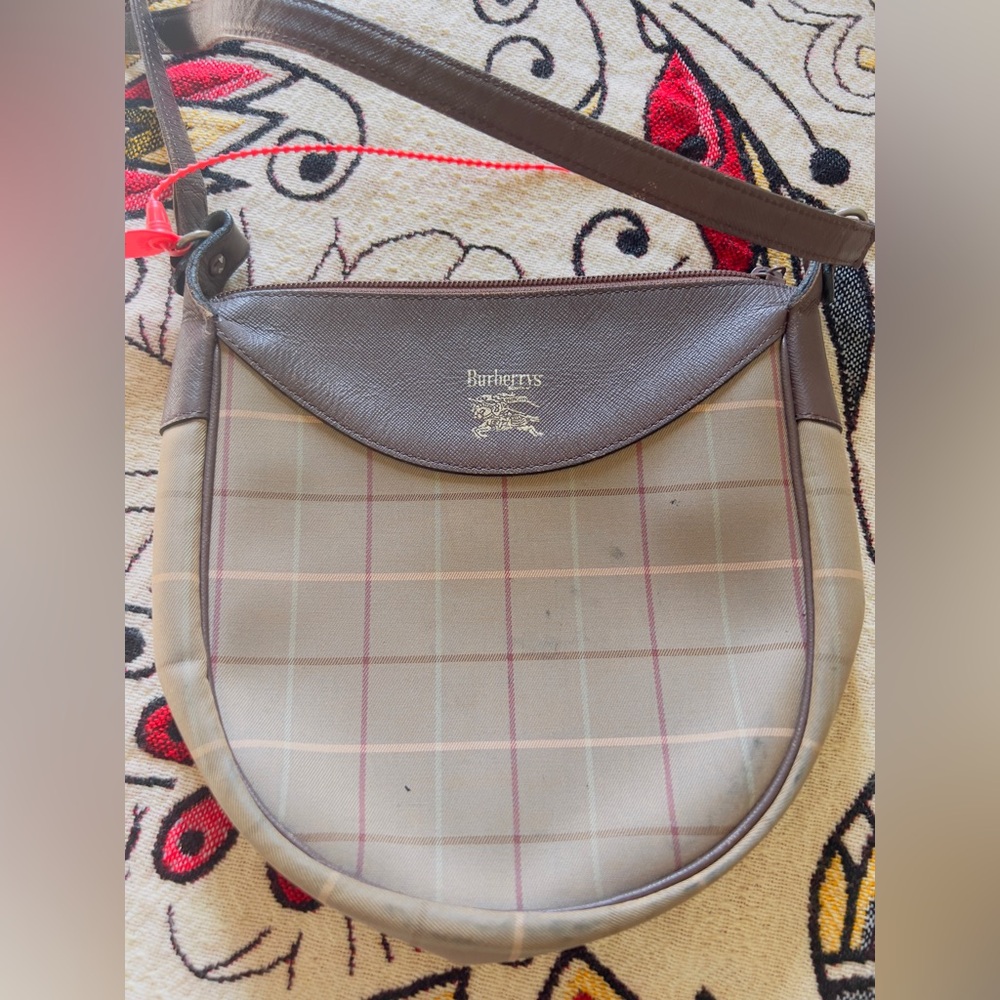 Burberry Check Crossbody/Shoulder Bag Vintage